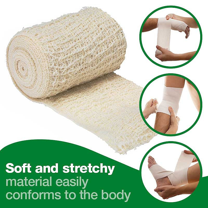 Introducing the HypaBand Crepe Cotton Bandage: Ideal for Versatile Support and Protection