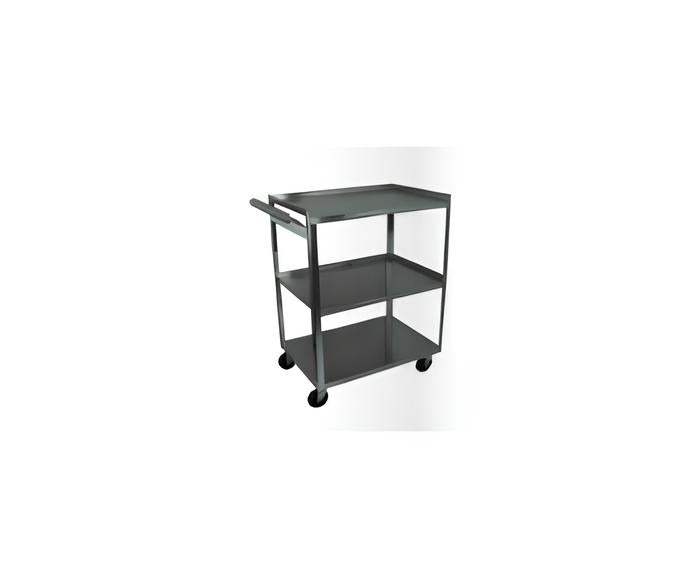 Stainless Steel 3 Shelf Cart With  Handle