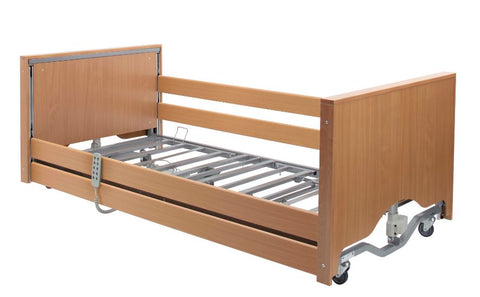 Casa Elite Care Home Bed (Covered Ends) Low in Beech