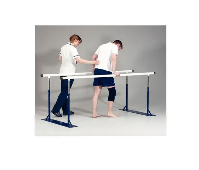 Height Adjustable Folding Parallel Bars