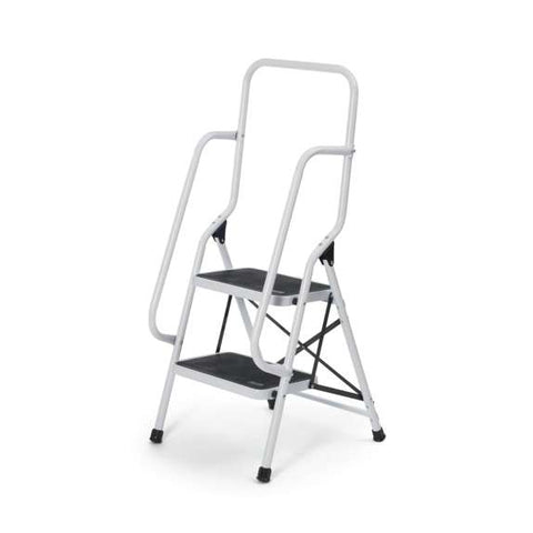 2 Step Safety Ladder with Handrail