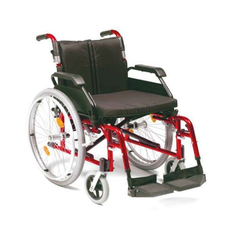 XS Aluminium Self Propel Wheelchairs (20", Red)